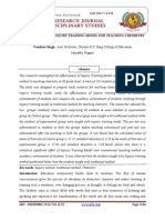 Effectiveness of Inquiry Training Model For Teaching Chemistry