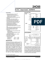 64K 5.0V I C Smart Serial Eeprom: Features