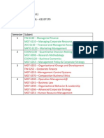 Study Plan (Overall) AMIR QAYYUM (MBA) - G1337179