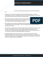 The Real Nature of Market Behavior Key Takeaways