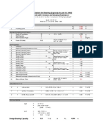 Calculation For Bearing Capacity As Per IS: 6403: (Soils With Cohesion and Shearing Resistance)