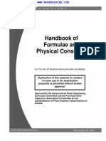 Handbook of Formulae and Physical Constants