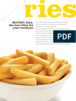 Mccain Product Brochure 2014 Fries