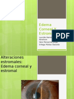 Edema Corneal Y Estromal