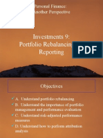 Investments 9: Portfolio Rebalancing and Reporting: Personal Finance: Another Perspective