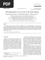 2002 LópezCisneros Photodegradation of An Azo Dye of The Textile Industry