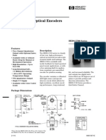 Panel Mount Optical Encoders: HEDS-5700 Series