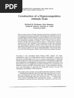 Construction of A Competitive Scale