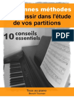 10 Conseils Pour Étudier Vos Partitions Le Guide - 140529 PDF