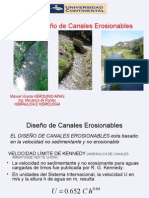 Diseño de Canales Erosionables