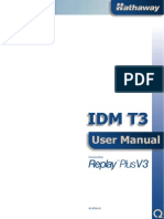 Idm t3 v3 User Manual