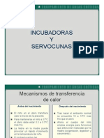 Incubadoras y Servocunas