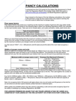 Occupancy Calculations