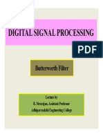 DSP Butterworth Filter