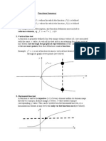 H2 Maths Detailed Summary