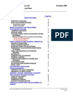 Summary of Accounting Concepts