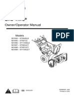 Ariens ST924 Manual