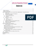 Diseño Estructural de Presas de Gravedad