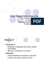 Acid Base Disturbances