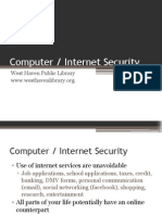 Computer / Internet Security: West Haven Public Library