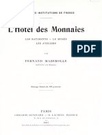 L'Hôtel Des Monnaies: Les Batiments, Le Musée, Les Ateliers / Par Fernand Mazerolle