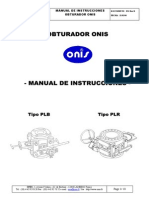 Manual de Intsrucciones de Obturadores