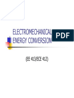 Electromechanical Energy Conversion