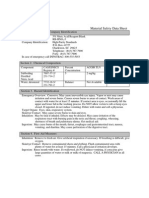 Section 1. Product and Company Identification: Material Safety Data Sheet