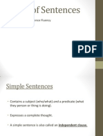 Types of Sentences