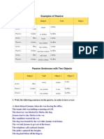 Examples of Passive