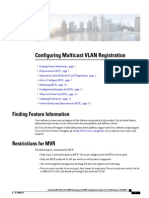 Configuring Multicast VLAN Registration