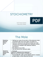 Stoichiometry