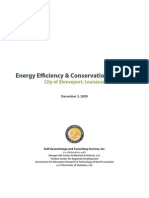 Energy Efficiency & Conservation Strategy: City of Shreveport, Louisiana