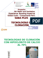 2 Tecnologías de Cloración