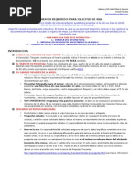 Checklist Documentos Requeridos Espa - Ol