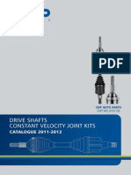 CV Joints Drive Shafts 2011