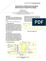 Design and Implementation of Wireless Energy Meter System For Monitoring The Single Phase Supply