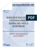 Reubicación de Redes Eléctricas Por DMS