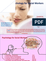 Psychology For Social Workers /social Care Professionals /nurses