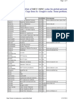 Network MCC NCC PDF