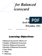 Balanced Scorecard