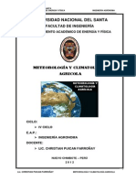 001 Meteorología y Climatología Agrícola