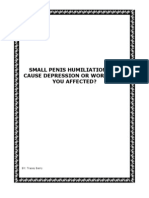 Small Penis Humiliation Can Cause Depression or Worse - Are You Affected?