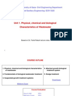 Unit 1. Itroduction To Wastewater Treatment