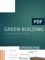 Green Building: Techniques and Concepts