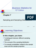 Chapter 7:sampling and Sampling Distributions