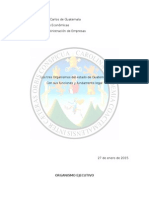 Los Tres Organismos Del Estado de Guatemala Con Sus Funciones y Fundamento Legal