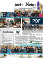 SV Jazz Concert and Pie Auction: Feb. 4, 2015 Gowrie, Webster County, Iowa Vol. 125 No. 5