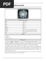 Accidente Cerebrovascular PDF