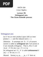 Basis Orthogonal